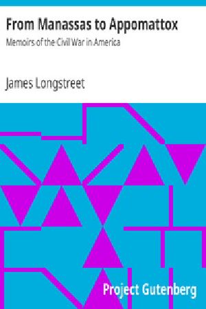 [Gutenberg 38418] • From Manassas to Appomattox: Memoirs of the Civil War in America